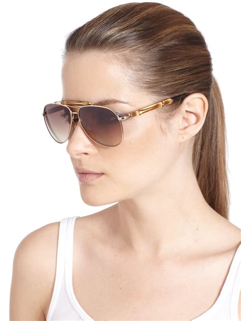 gucci sunglasses 2015 bamboo|Gucci bamboo sunglasses metal.